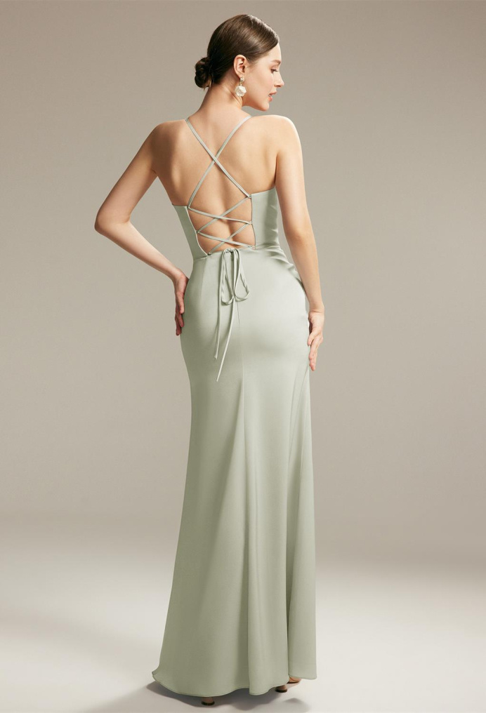 AW Fulcrum Sage Green  Bridesmaid Dresses